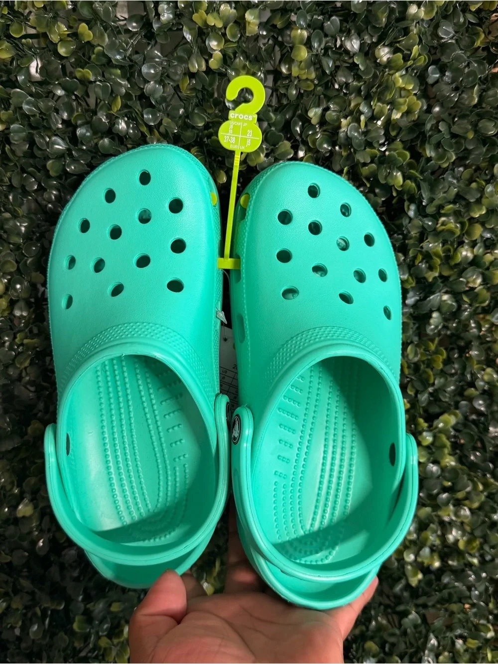 CROCS Kids Classic Clog in Teal